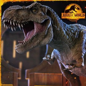 Tyrannosaurus Rex Final Battle Ultimate Version Jurassic World Dominion Legacy Museum Collection 1/15 Statue by Prime 1 Studio